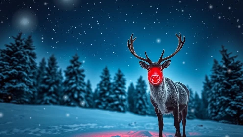 Rudolf med röda mulen berättar sin historia