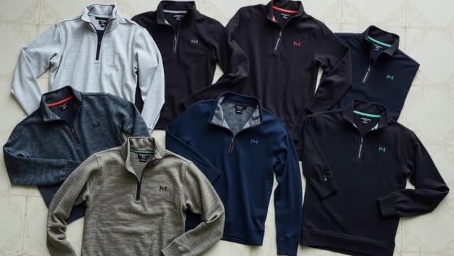 Vilken half zip sweater passar herr bäst